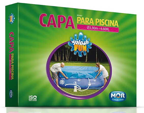 CAPA PARA PISCINA SPLASH FUN 4600 L - MOR - Imagem 2