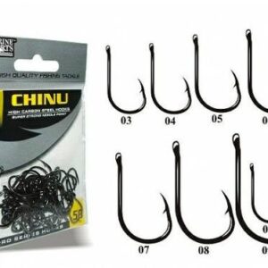 ANZOL CHINU BLACKNICKEL N 3 - MARINE SPORTS