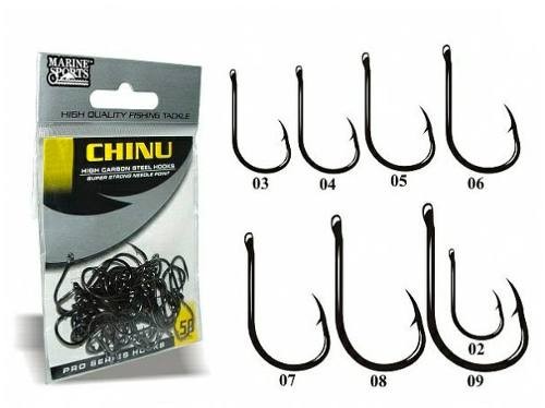 ANZOL CHINU BLACKNICKEL N 7 - MARINE SPORTS