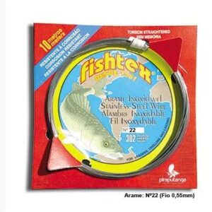 Arame de Aço Inox Duro Fishtex Nº22 – 10m
