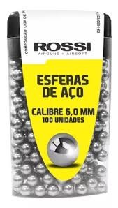 ESFERA DE AÇO ROSSI 6MM