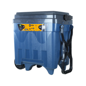 CAIXA TÉRMICA ICE BOX COOLER DE 34LT COM RODAS CAPACIDADE 46 LATAS