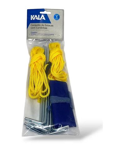 Conjunto de Estacas com Cordinhas Kala