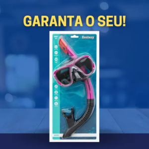 Kit de mergulho com máscara e snorkel Hydro Force Bestway