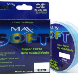 LINHA MONOFILAMENTO 0,331 MM MAX SOFT - MARURI