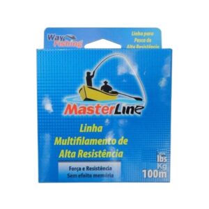 LINHA MULTIFILAMENTO 035MM - 53 LBS 100 M MASTERLINE - WAY FISHING