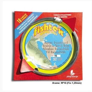 Arame de Aço Inox Duro Fishtex Nº16 - 10m