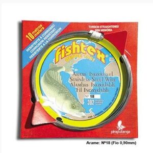 Arame de Aço Inox Duro Fishtex Nº18 – 10m