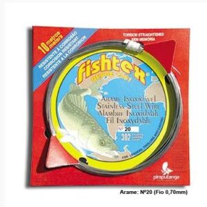 Arame de Aço Inox Duro Fishtex Nº20 – 10m