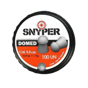 Chumbinho 5.5mm Domed Snyper 100 unidades