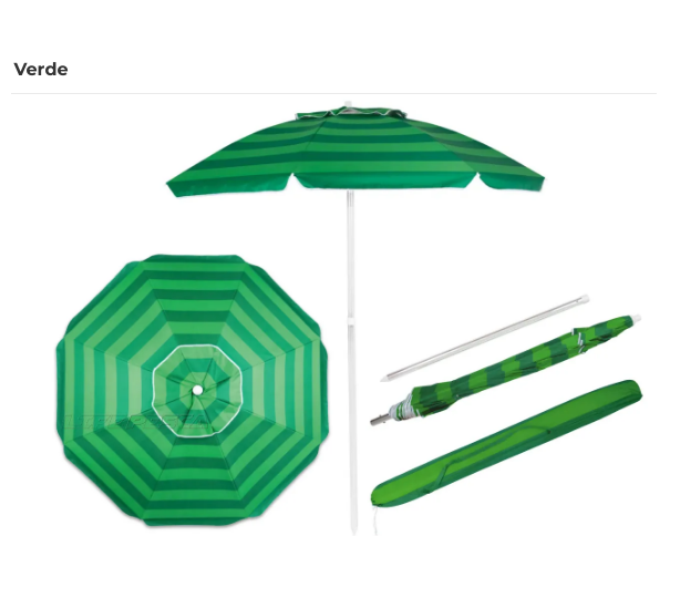 GUARDA-SOL ALUMÍNIO 2,40 METROS KALA - Imagem 2