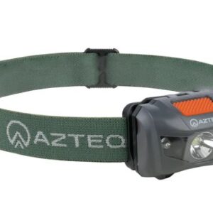 Lanterna de Cabeça 140 Lúmens Azteq Katori até 6h de Autonomia e Luz Vermelha