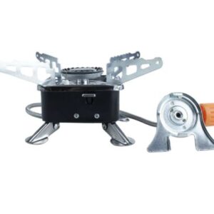 Fogareiro Átomo NTK em Aço Inox com Sistema de Regulagem