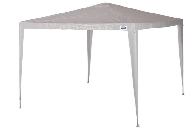 Gazebo 3m x 3m Ráfia Branco