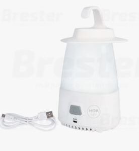 Luminária Portátil Recarregável Com Ganchos 545 Lumens